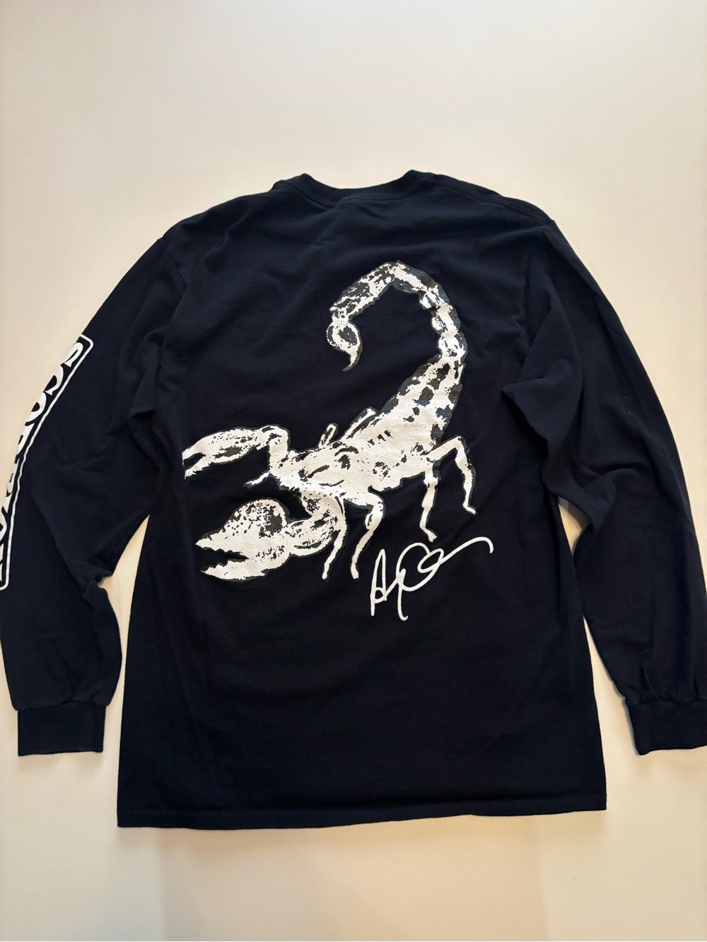 Drake signature 2018 scorpion rap Y2K long sleeve shirt
